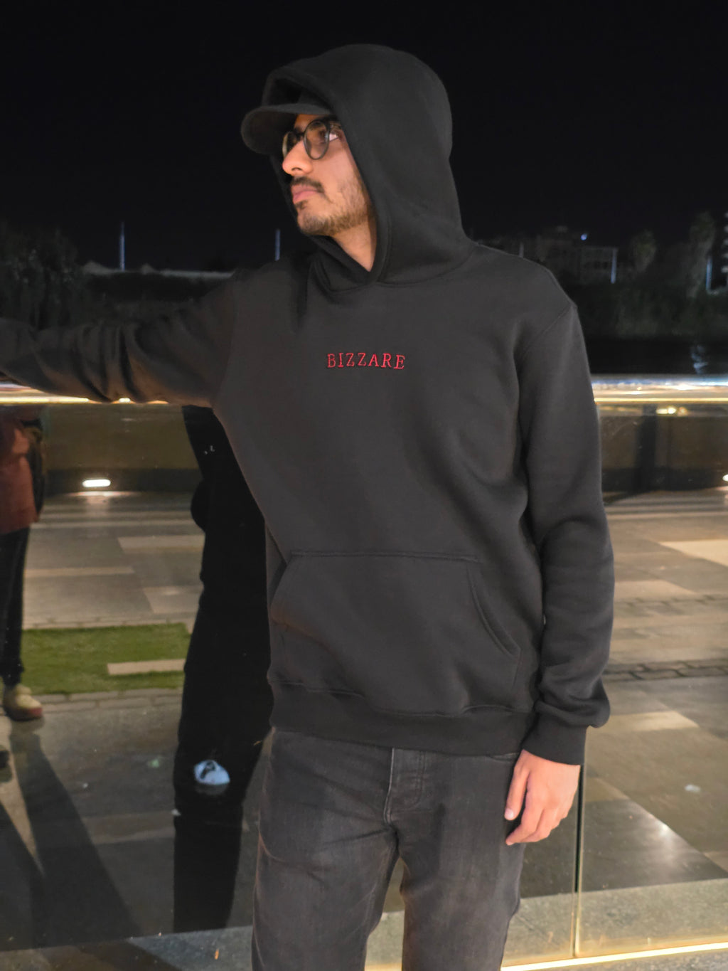 Black Bizzare Hoodie