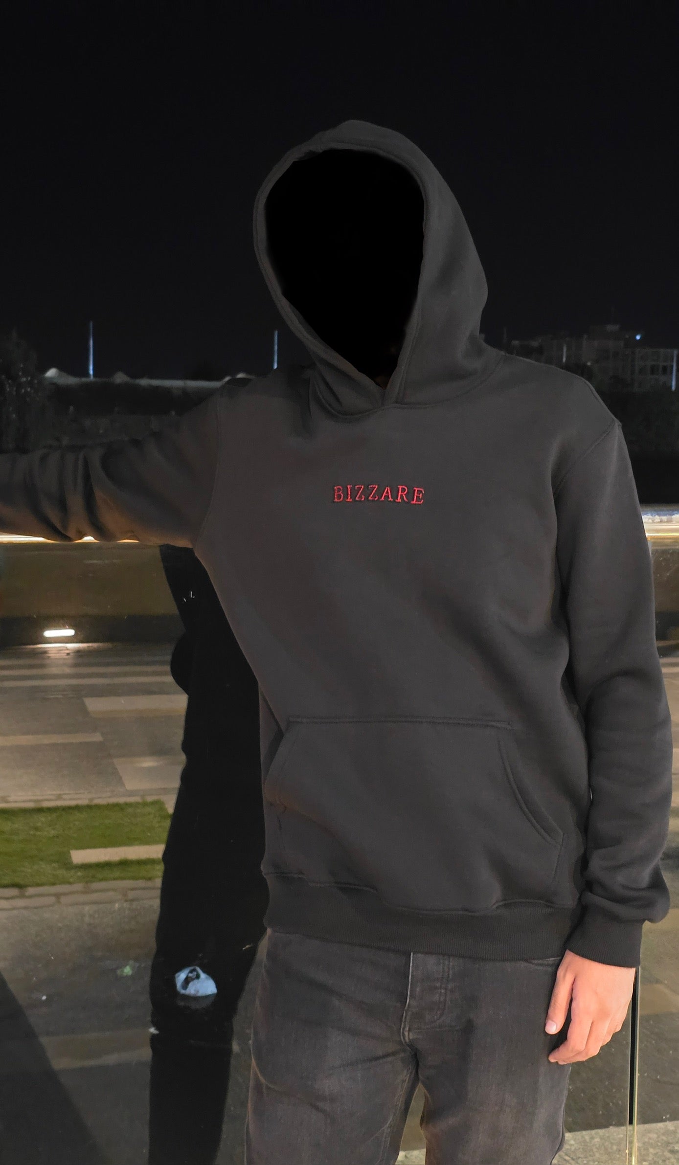 Black Bizzare Hoodie